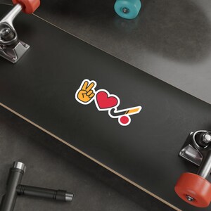 Sticker hockey sur gazon amour sticker hockey sur gazon pour joueur de hockey sur gazon cadeau hockey sur gazon