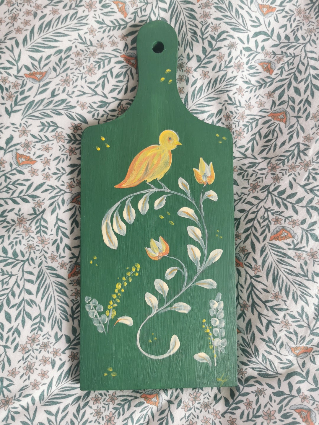 Hand Painted Cutting Board Etsy