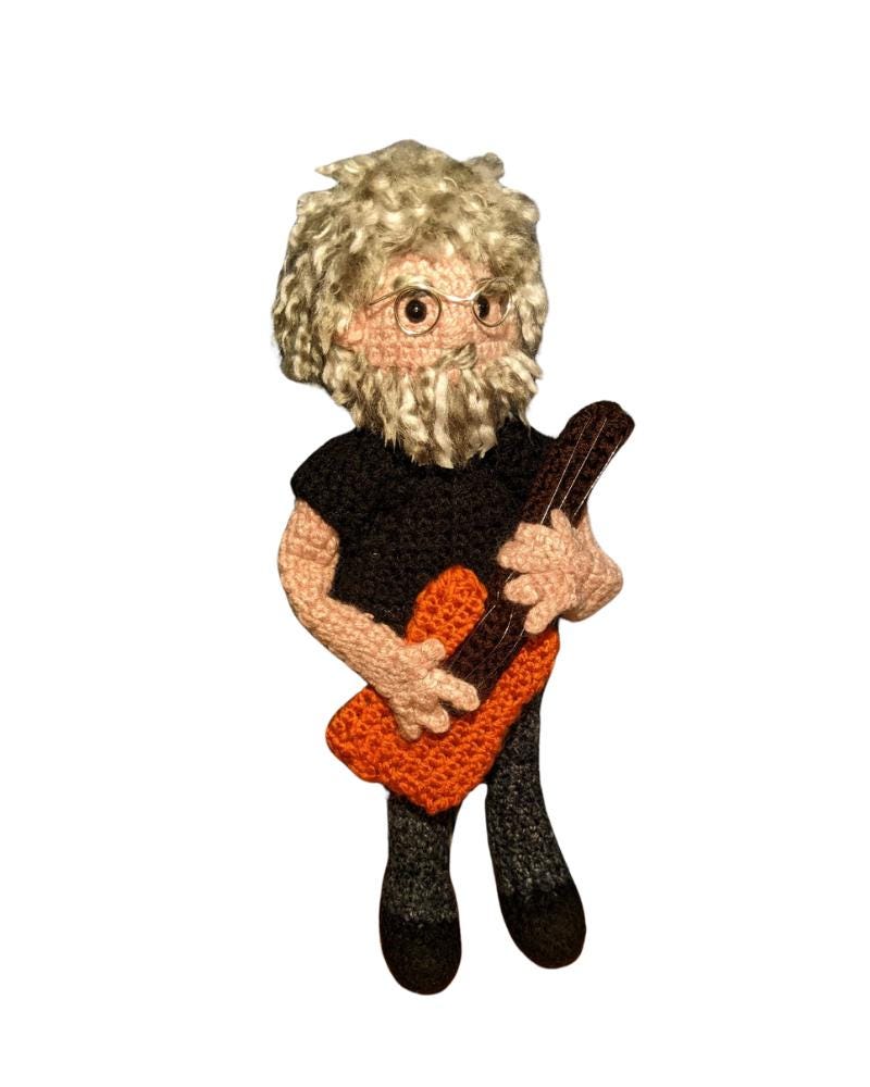 [Grateful Dead] The Jerry Doll ジェリードール人形 Grateful Dead - Jerry Garcia Doll Made by Gund, Vintage 1998