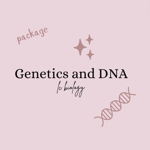 Genetics and DNA Notes