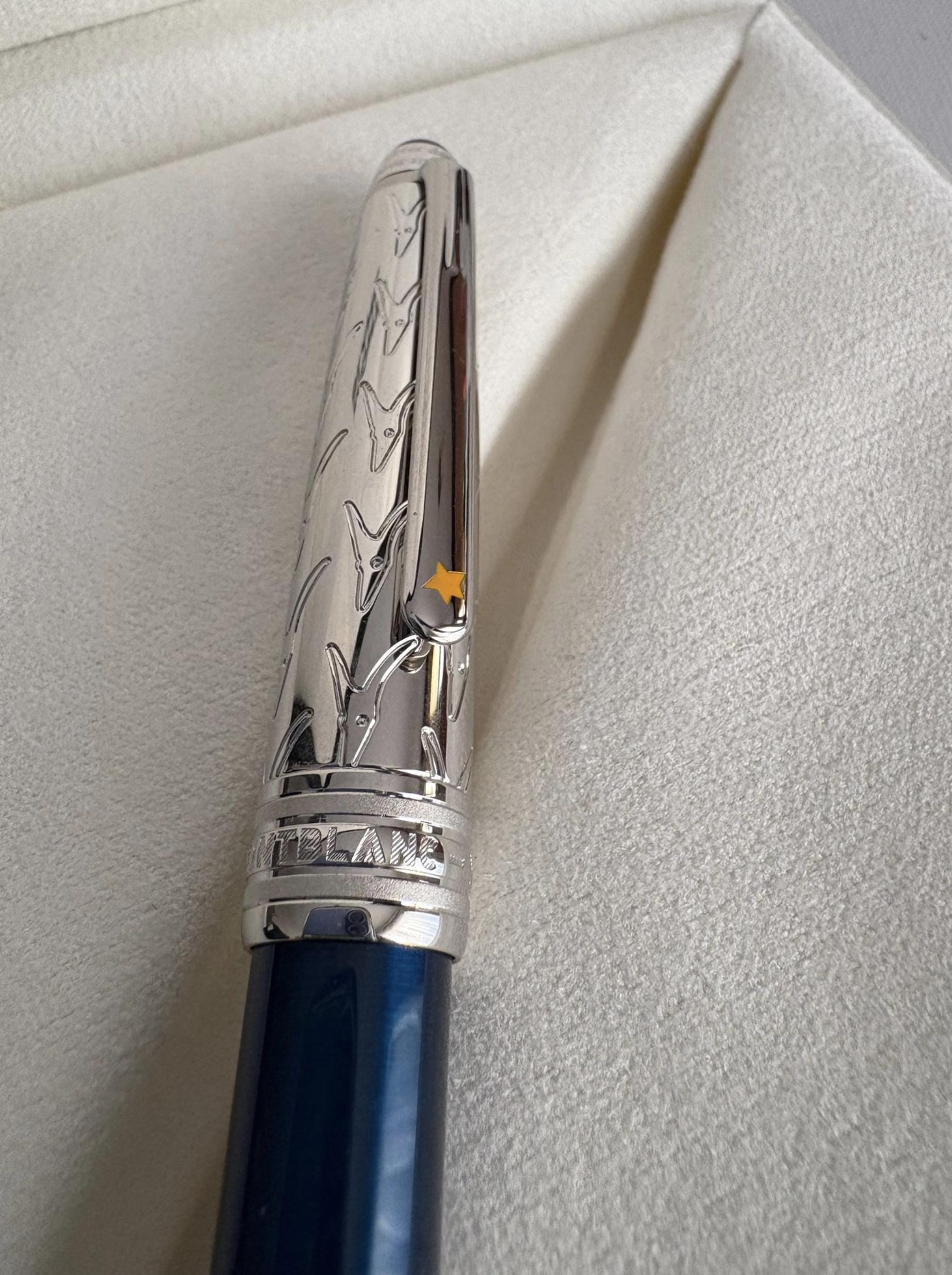 Montblanc Meisterstuck Le Petit Prince Doue Rollerball Precious Resin ...