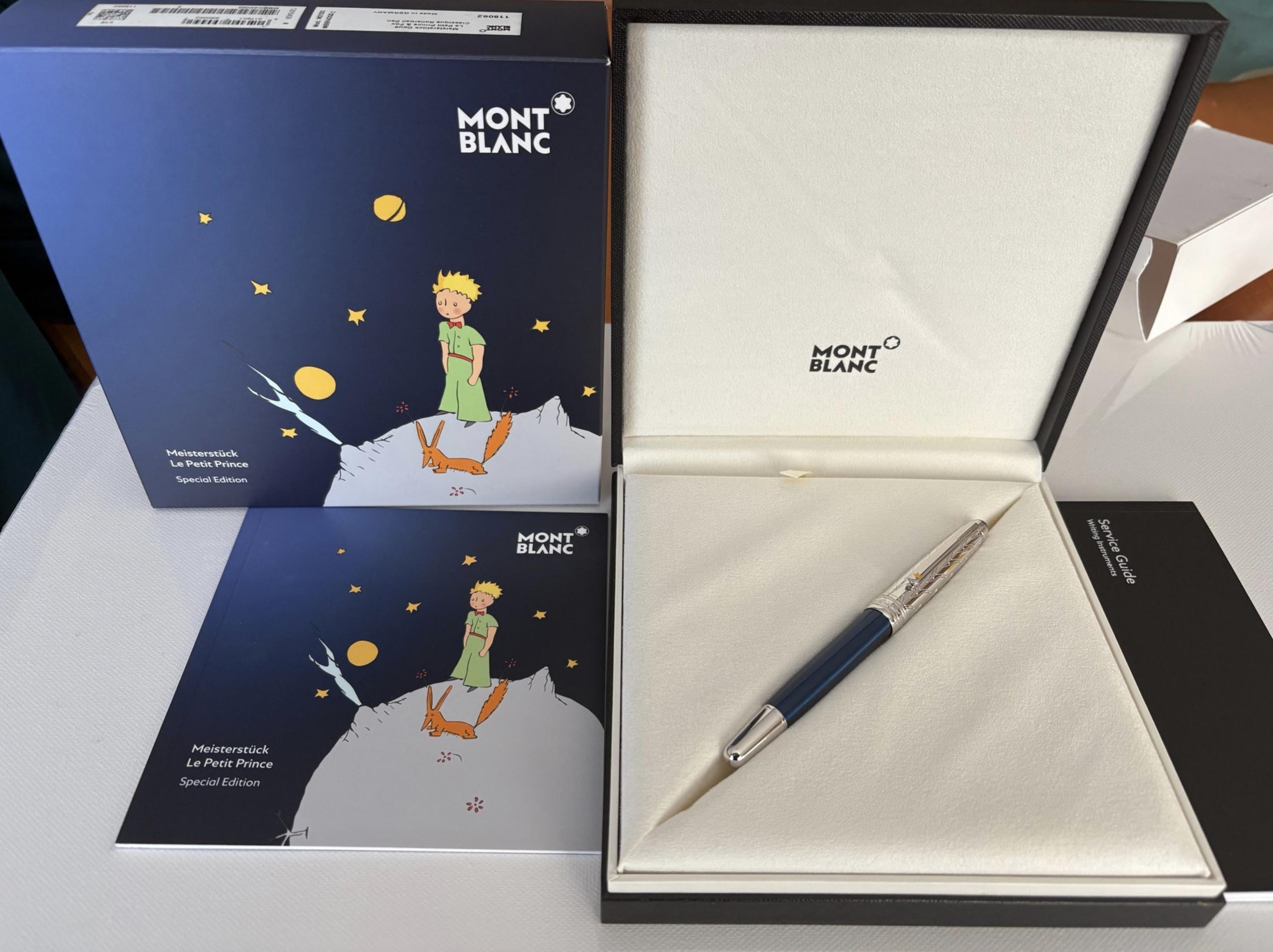 Montblanc Meisterstuck Le Petit Prince Doue Rollerball Precious Resin ...