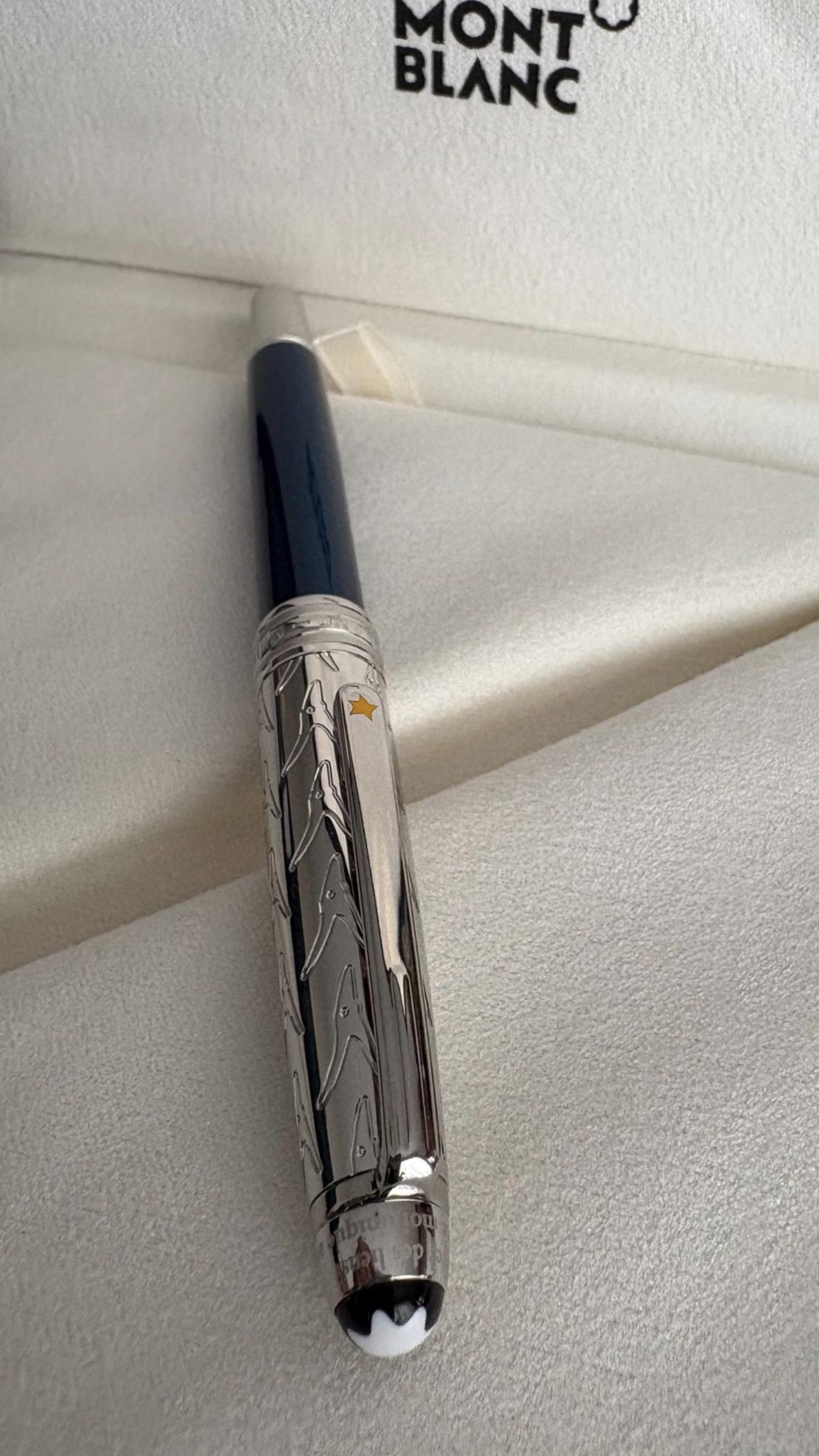 Montblanc Meisterstuck Le Petit Prince Doue Rollerball Precious Resin ...