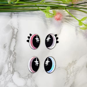 Felt Eyes Bulk/Felt Eyes For Amigurumi/Crafting Eyes/Felt Eyes For Plushies/Crochet Toy Eyes/Toy Eyes/Amigurumi Eyes/Rainbow Eyes/Bulk Order