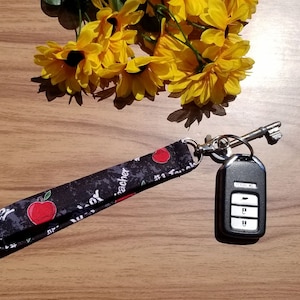 Armband, Armband Schlüsselanhänger, Handgefertigtes Schlüsselanhänger, Stoff Armband, Schlüsselanhänger, Textil Armband, Handy Armband, Hands Free Schlüsselanhänger, Lehrer