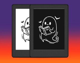 Kindle Lock Screen | Kindle Book Cover | Boom Lover Ghost | Halloween | Wallpaper
