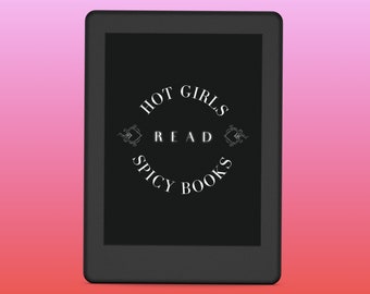 Kindle låsskärm | Kindle bokomslag | Heta tjejer läser kryddiga böcker | Skärmsläckare | Bakgrund