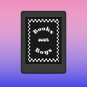 Kindle Lock Screen | Kindle Book Cover | Books over Boys | Screensaver | Wallpaper