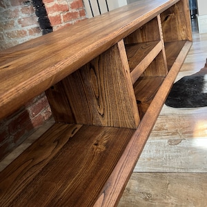 Rustic tv stand / Oak wood tv stand / Modern tv stand / Tv console / Tv Cabinet / Handmade wood /