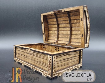 Mariner's Chest SVG DXF AI