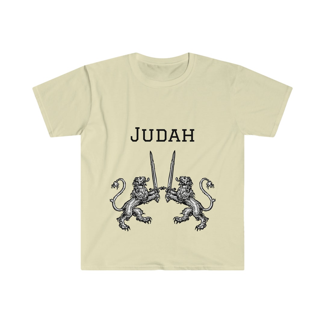 Tribe of Judah Shirt for Him Shirt for Her Lion of Judah 12 Tribes Zion