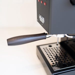 58mm fits Gaggia - Bottomless Portafilter fits Gaggia Espresso Machines-18-20g basket included Blackwood