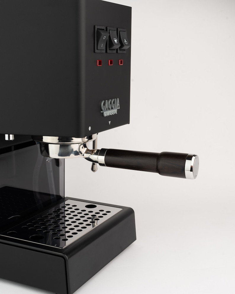 58mm fits Gaggia - Bottomless Portafilter fits Gaggia Espresso Machines-18-20g basket included Blackwood Fusion