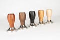 Premium 53mm & 58mm Wood Espresso Tamper - Choose FromWalnut, Rosewood, Maple, Olive, and Ebony