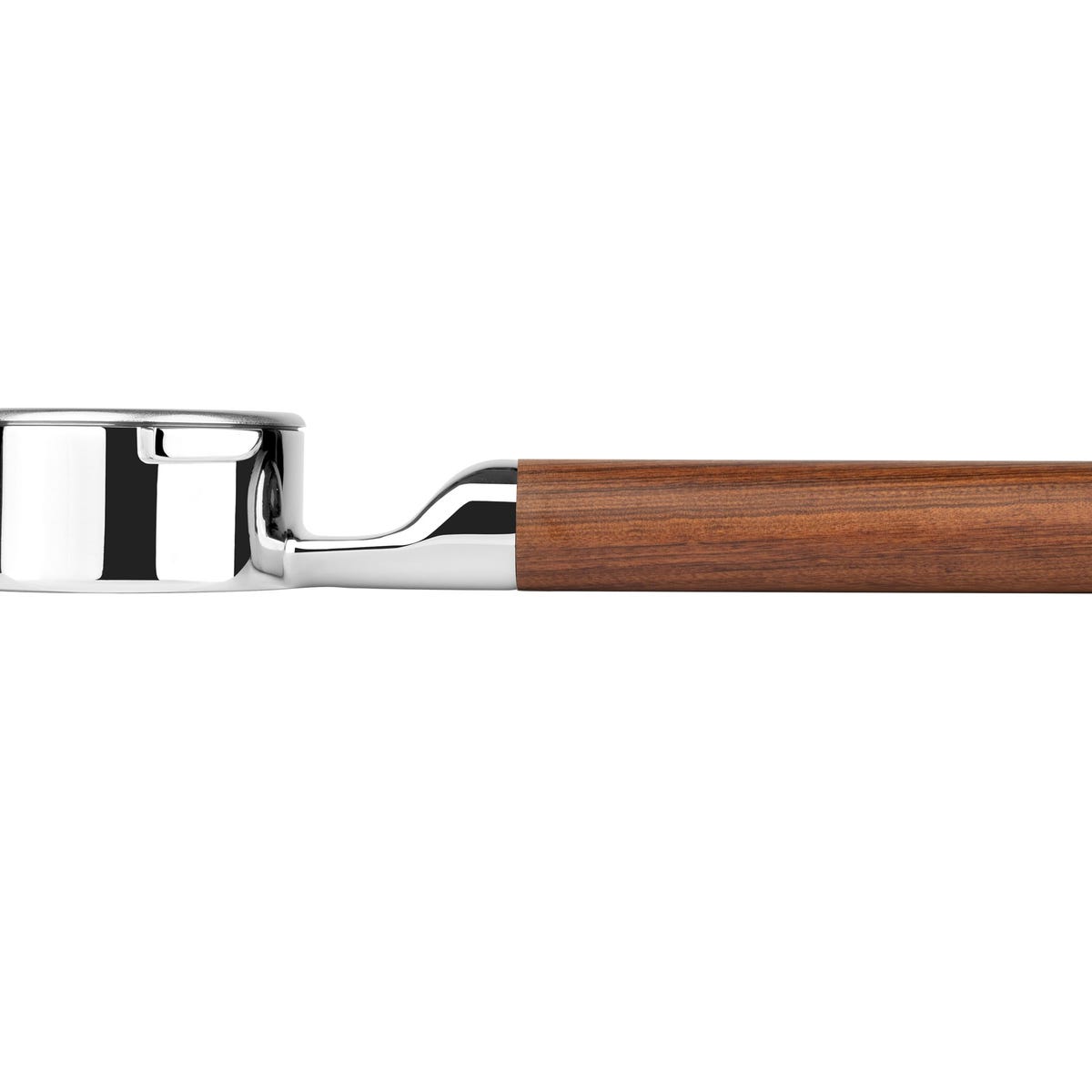 Rosewood Flat Bottomless Portafilter for Breville Machines