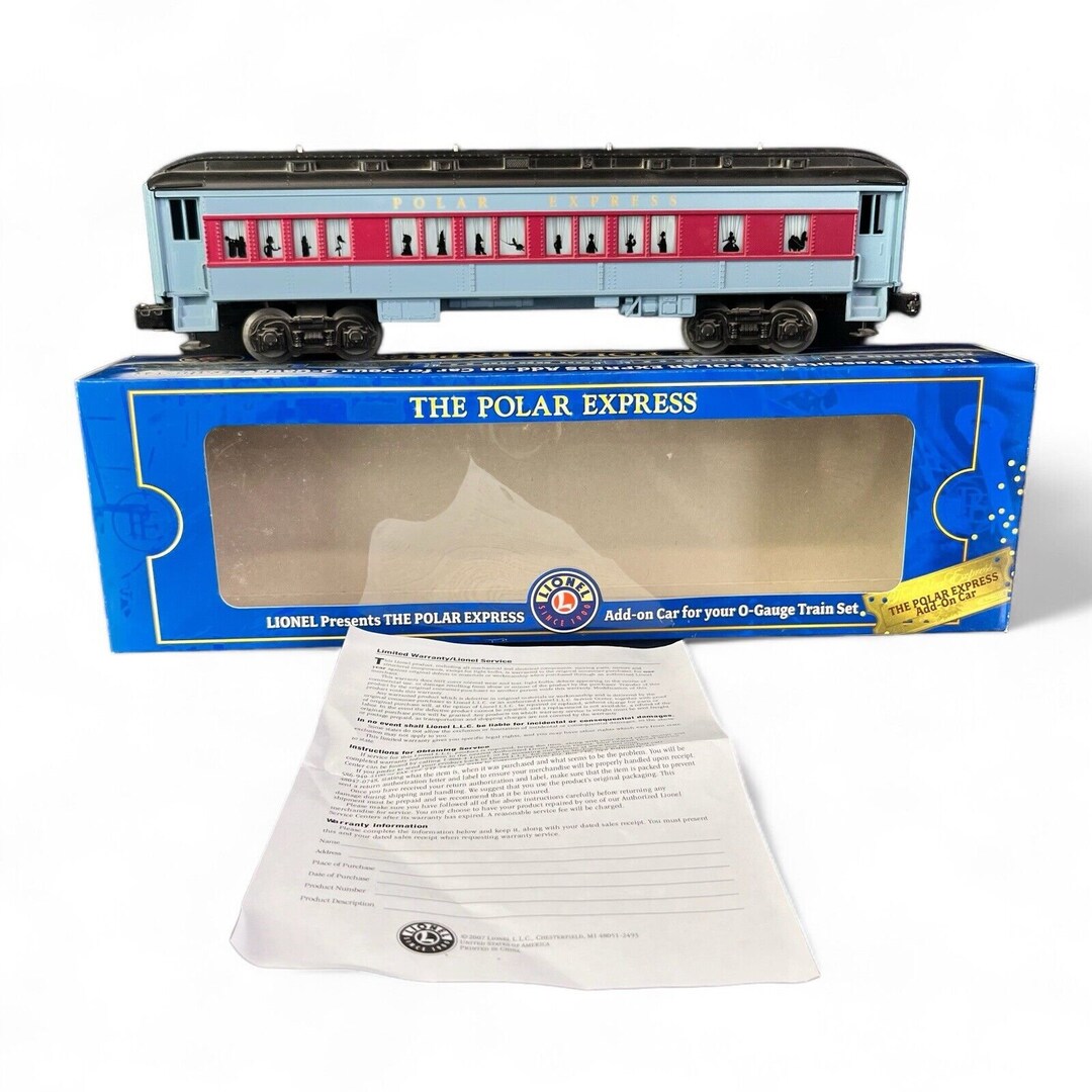 Lionel 6-35130 O Gauge the Polar Express Disappearing Hobo Car New in ...