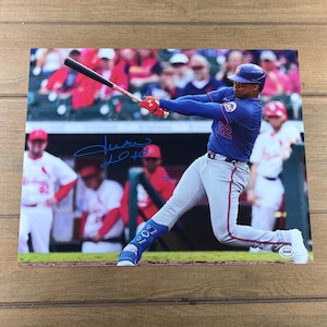 Juan Soto Signed Photo Autographed Mini Poster 11x14 New York Mets  COA
