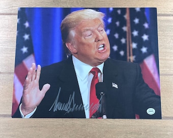 【証明書付きCOA】ドナルド・トランプ 直筆サイン入り 表紙部分 直筆サイン入りドナルド・トランプ大統領 100ドル紙幣 小道具用マネー