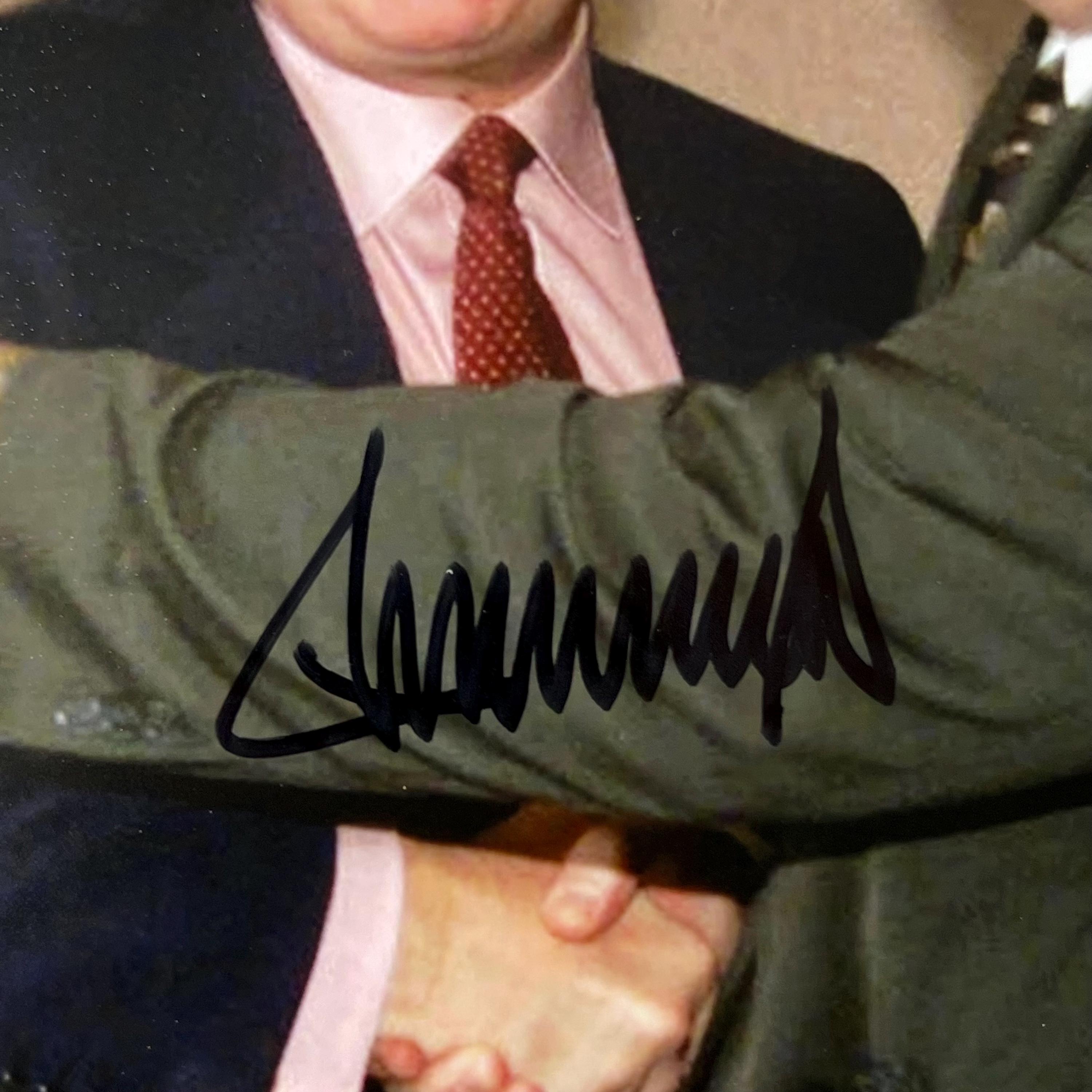ドナルド・トランプ直筆サイン入り写真 8x10インチ 鑑定書付き - Etsy 日本