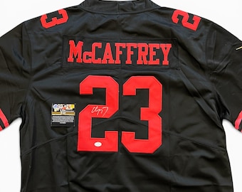 Christian McCaffrey Signed Jersey San Francisco 49ers COA