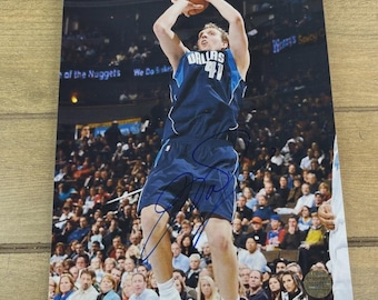 ダーク・ノーウィツキー ダラス・マーベリックス 直筆サイン入り NBA