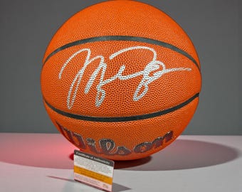 マイケル・ジョーダン ペニー・ハーダウェイ ブルズ対マジック サイン