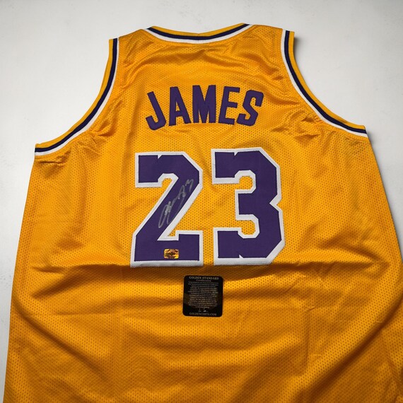 LeBron James Signed Autographed Lakers Jersey #23 COA