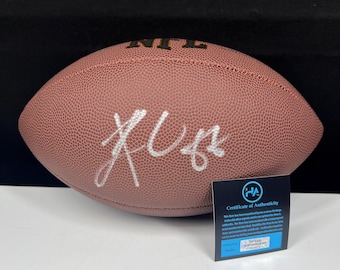 Signed Travis Kelce Football Kansas City Chiefs Autographed Memorabilia