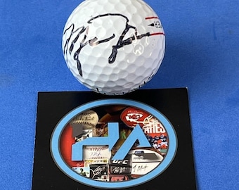 Michael Jordan Signed Autographed Golf Ball Chicago Bulls Hand-Signed Ball with COA