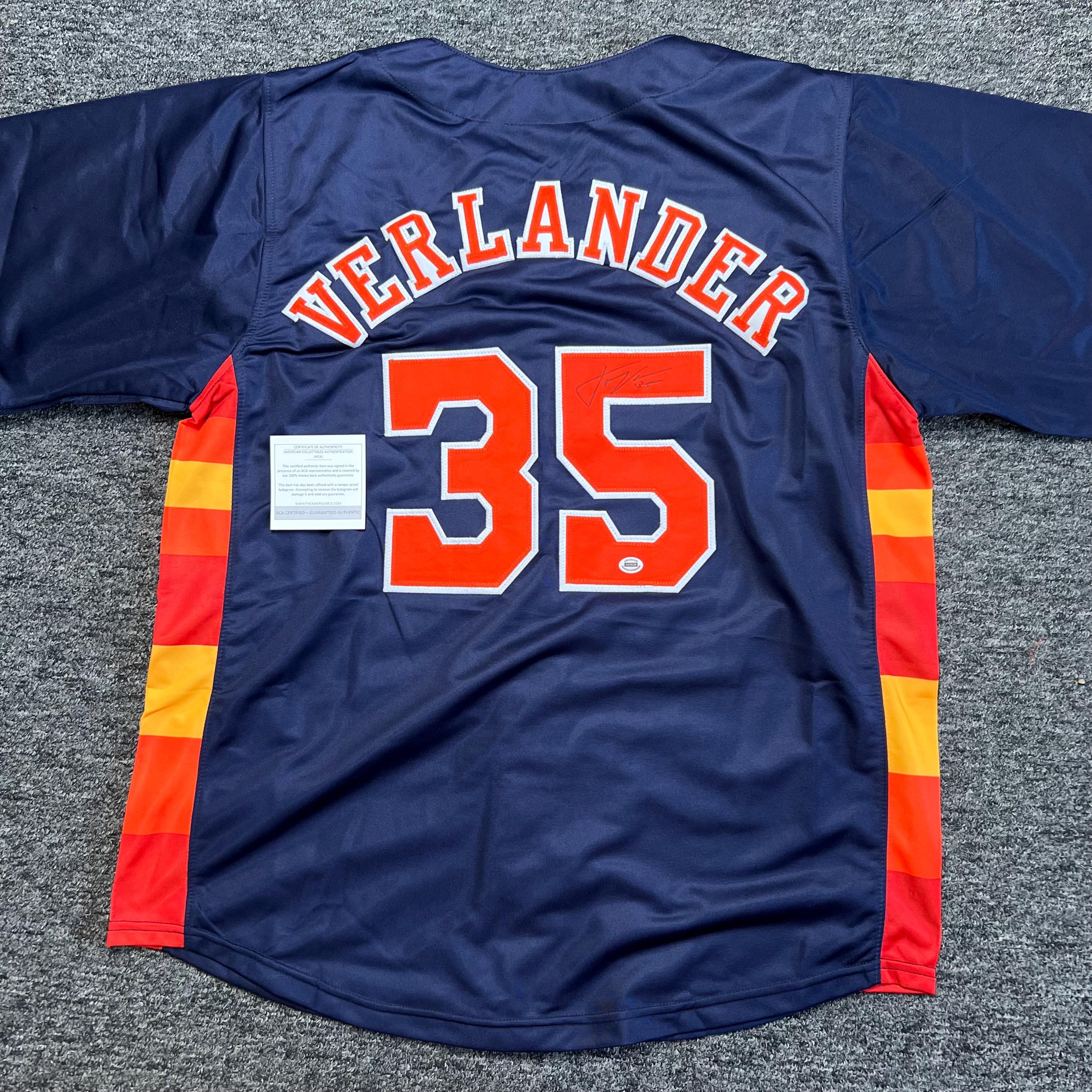 ジャスティン・バーランダー直筆サイン入りヒューストン・アストロズ