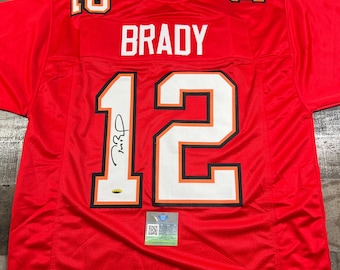 Tom Brady Signed Jersey Autographed Tampa Bay Buccaneers #12 COA
