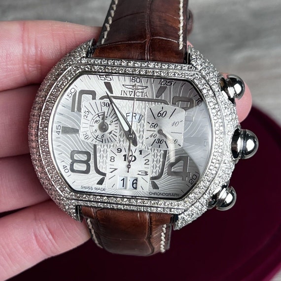 Invicta Men 2740 Grand Lupah Horizon Diamonds Swiss Made