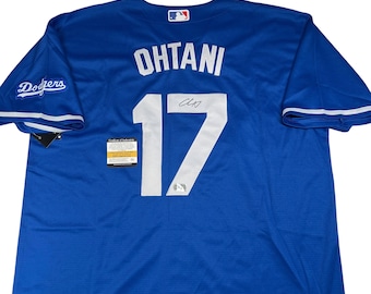 ロサンゼルスドジャース 大谷翔平 直筆サイン入りユニフォーム 大谷翔平がCOA付きロサンゼルス・ドジャースの直筆サイン入り野球