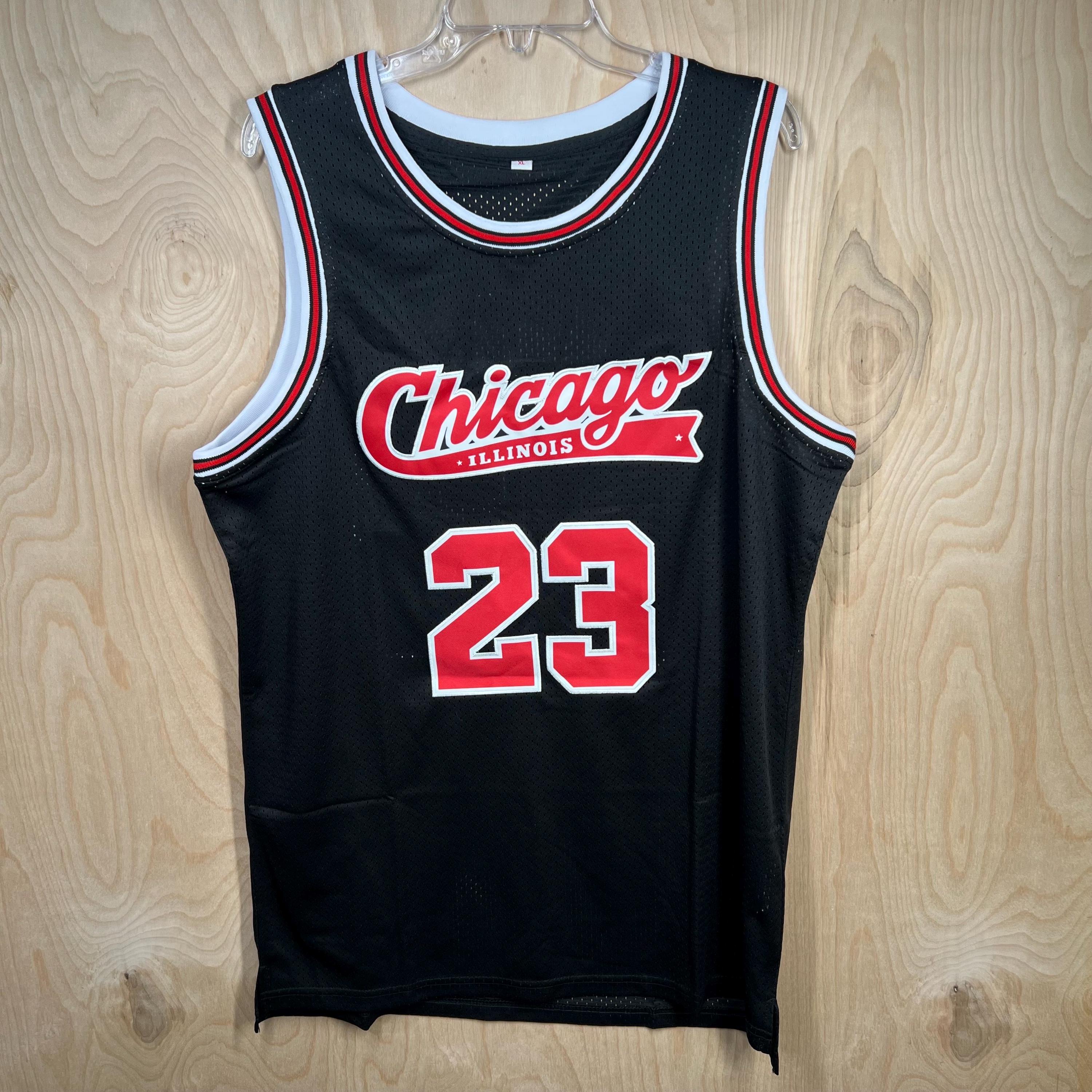 Michael Jordan GOAT Signed Autographed Chicago Black Bulls Jersey