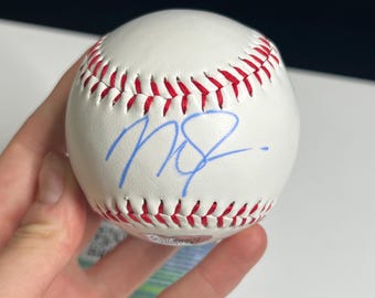 マイク・トラウト直筆サイン入り野球ボール ロサンゼルス・エンゼルス