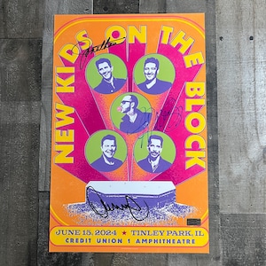 Nkotb Signed - Etsy