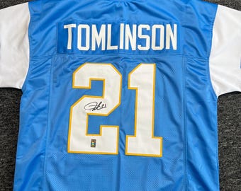 Ladainian Tomlinson Signed Chargers Jersey Autographed San Diego