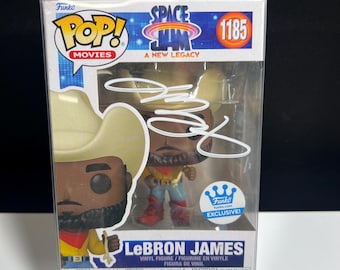 レブロン・ジェームズ直筆サイン入りファンコポップ！スペース・ジャム 