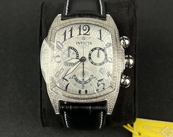 上品デザイン★クロノグラフ★レザー INVICTA Lupah 11322 上品デザイン☆クロノグラフ☆レザー INVICTA Lupah 11322