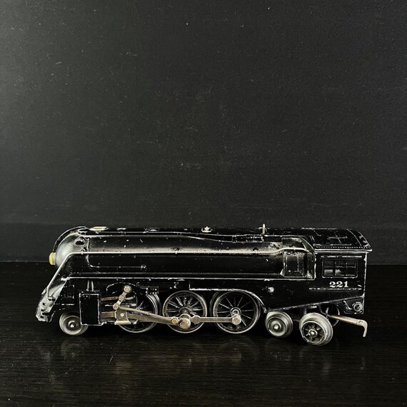 Vintage Lionel Model Train Locomotive Engine 221 Heavy Metal Made in USA Parts Etsy