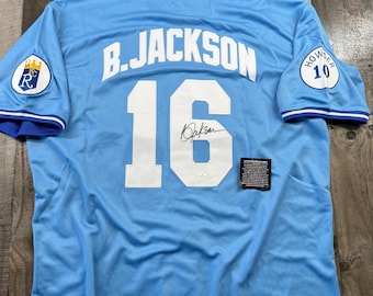 ボー・ジャクソン　直筆サイン入りユニフォーム 現在、この商品の在庫はありません - Etsy