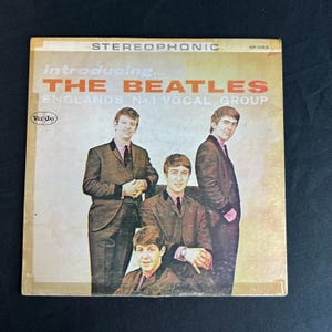 THE BEATLES “Introducing The Beatles” Stereophonic Veejay Vinyl Record