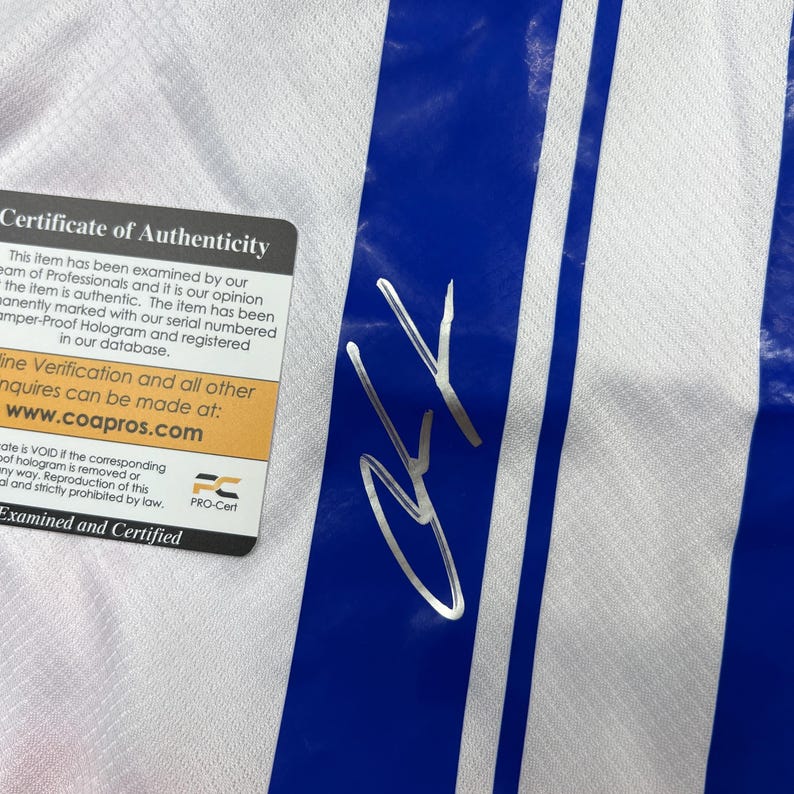 Camiseta de fútbol firmada por Luka Modric con certificado de autenticidad (COA) de Croacia. Autógrafo. imagen 3