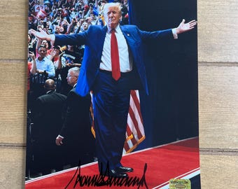 ドナルド・トランプ大統領 45/47 直筆サイン入り MAGA ハット 直筆