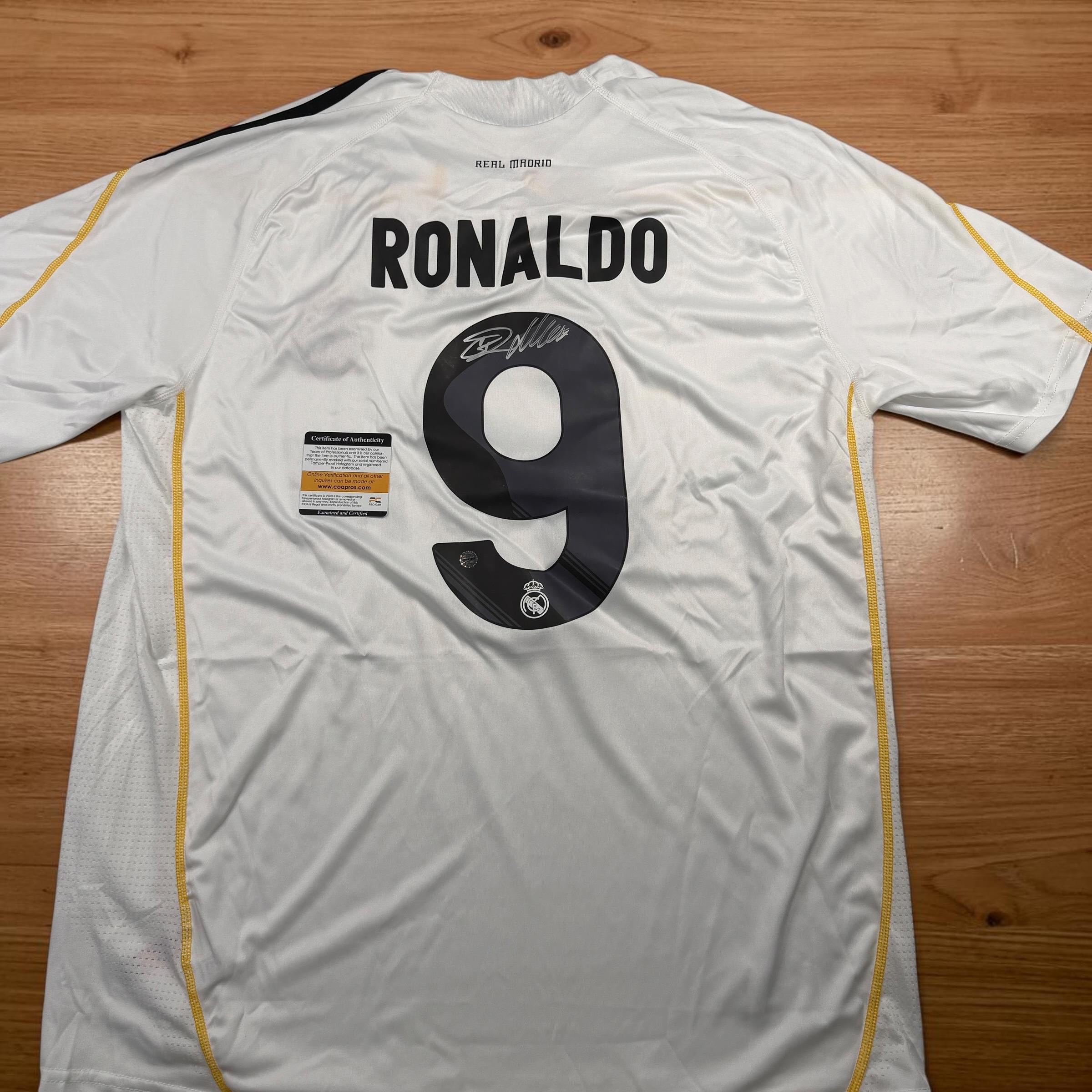 Ronaldo 9 Jersey Real Madrid - Etsy