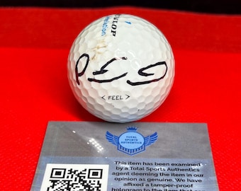 Patrick Mahomes signerad golfboll Kansas City Chiefs #14 autograf COA