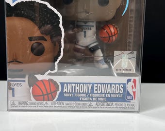 Anthony Edwards Signed Funko Pop Figure #154 Minnesota