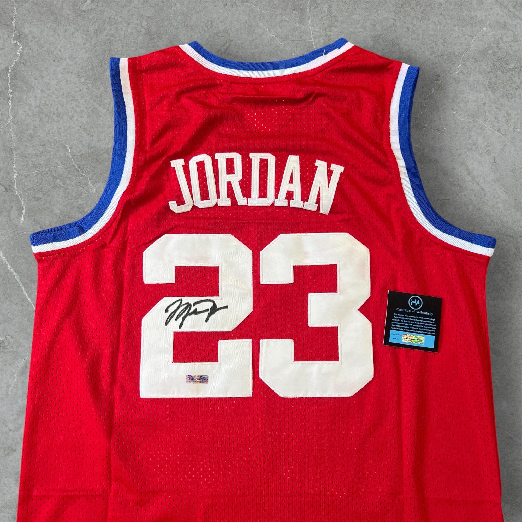 Michael Jordan Signed NBA '89 All Star Jersey #23 Chicago Bulls