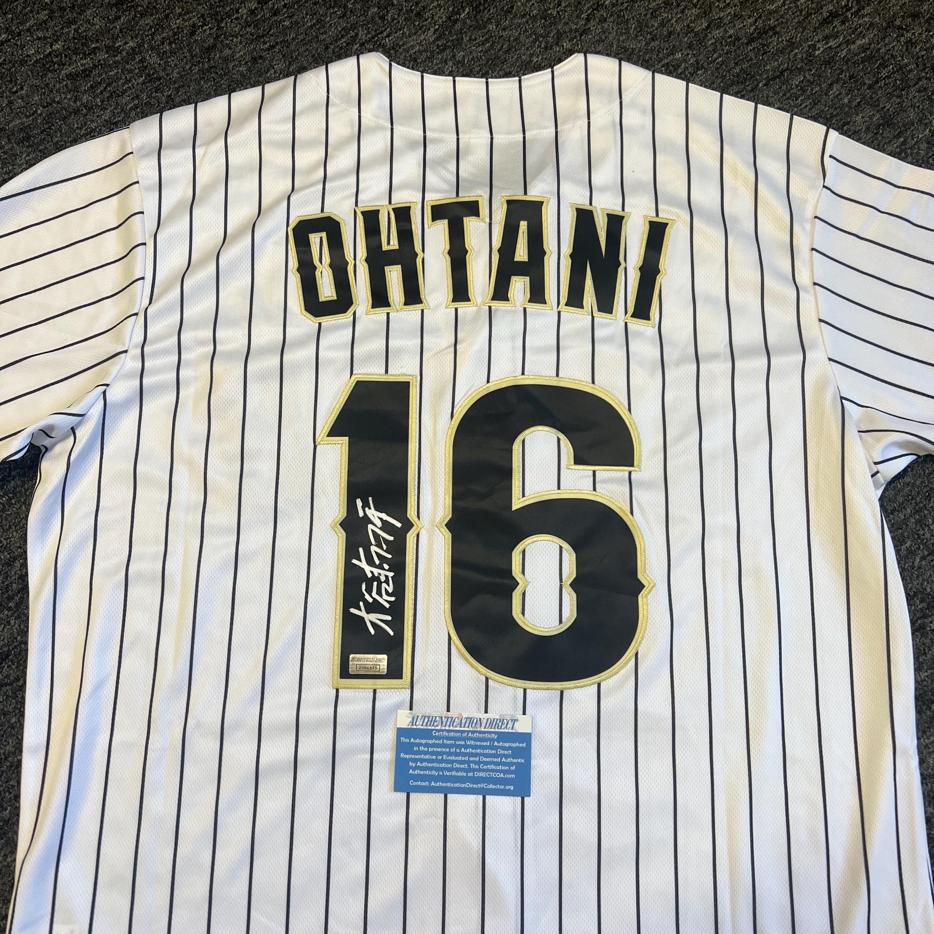 Shohei Ohtani Signed Samurai Japan Baseball Jersey LA Dodgers
