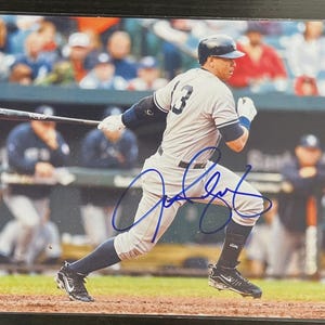 Alex Rodriguez Hand Signed Autographed Photo #13 NY Yankees Legend 8x10 COA Hologram